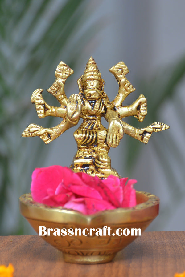 Varahi With Round Deepak