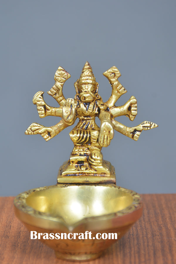 Varahi With Round Deepak
