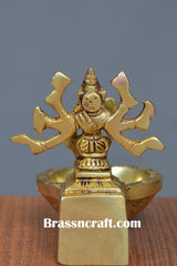 Varahi With Round Deepak