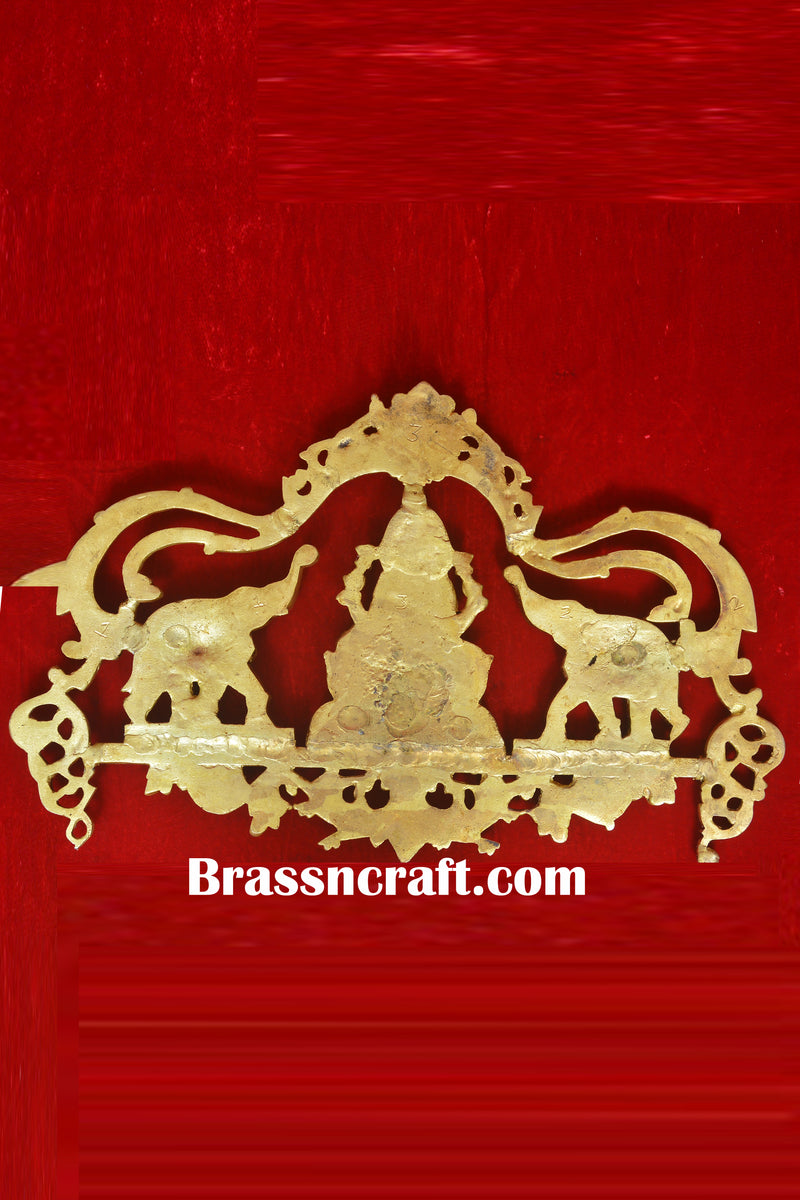 Wall Hanging Laxmi With Elephant