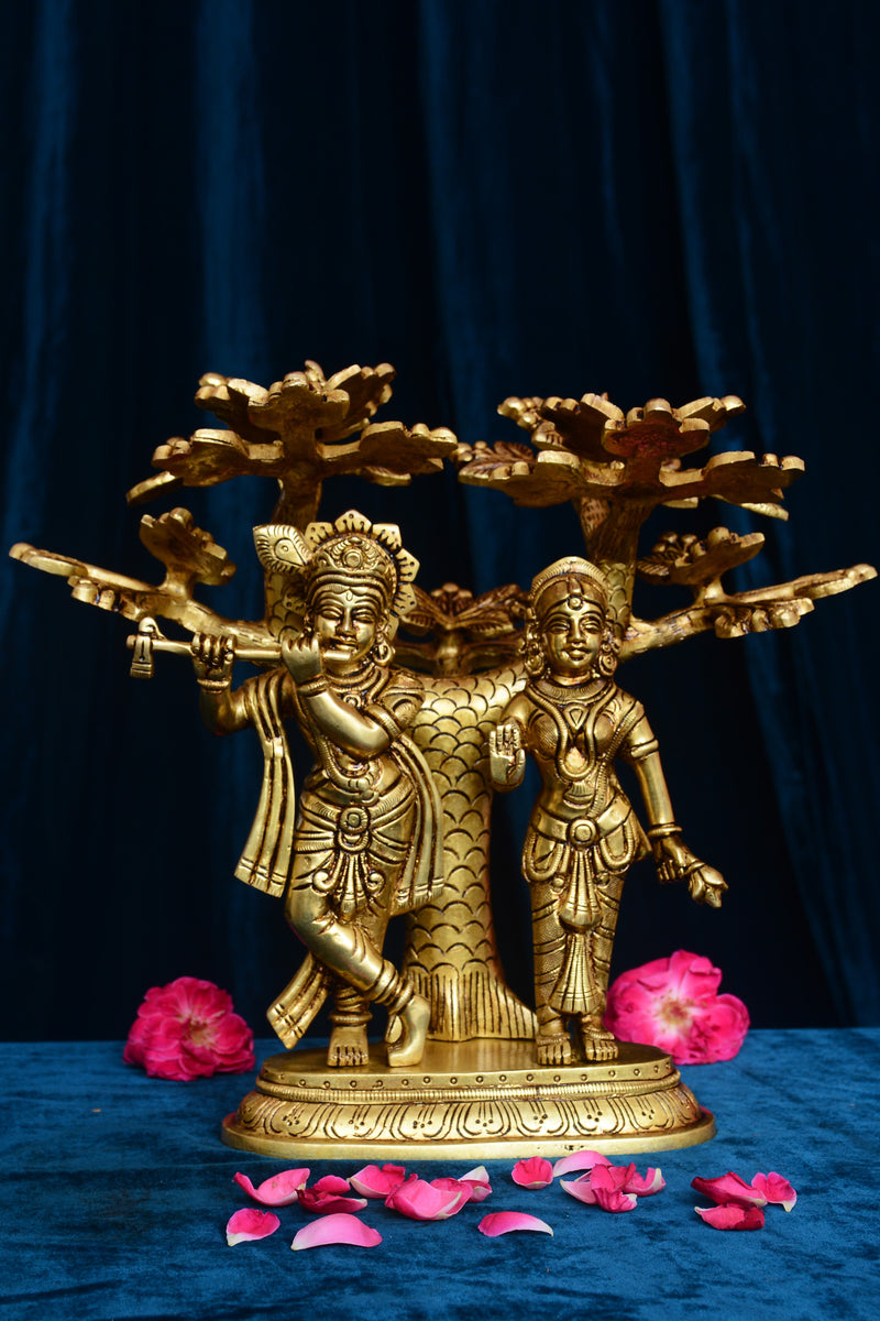 STANDING TREE RADHA KRISHNA