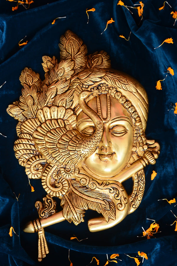 Hanging Krishna Plate