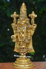 Brass Standing Round  Balaji Laxmi