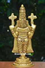 Brass Standing Round  Balaji Laxmi