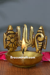 Shankh Chakra Trishul Deepak