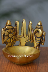 Shankh Chakra Trishul Deepak