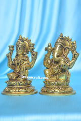 Brass Laxmi Ganesh