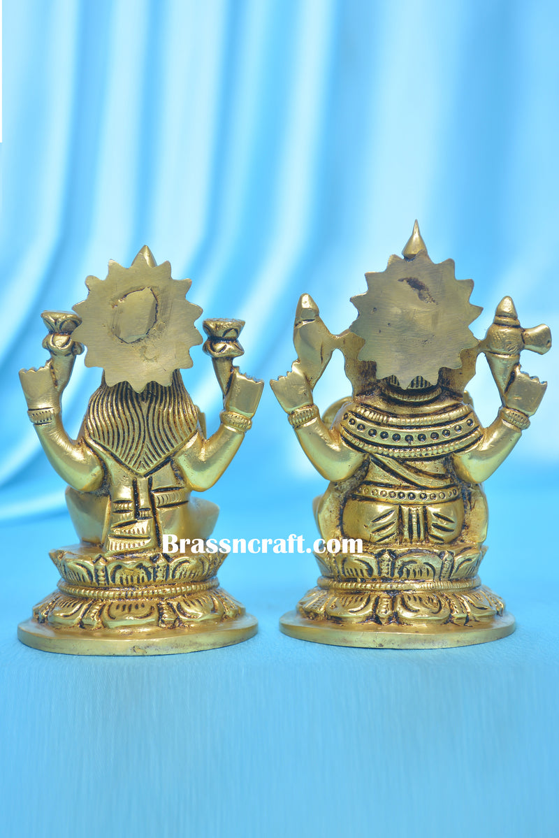 Brass Laxmi Ganesh