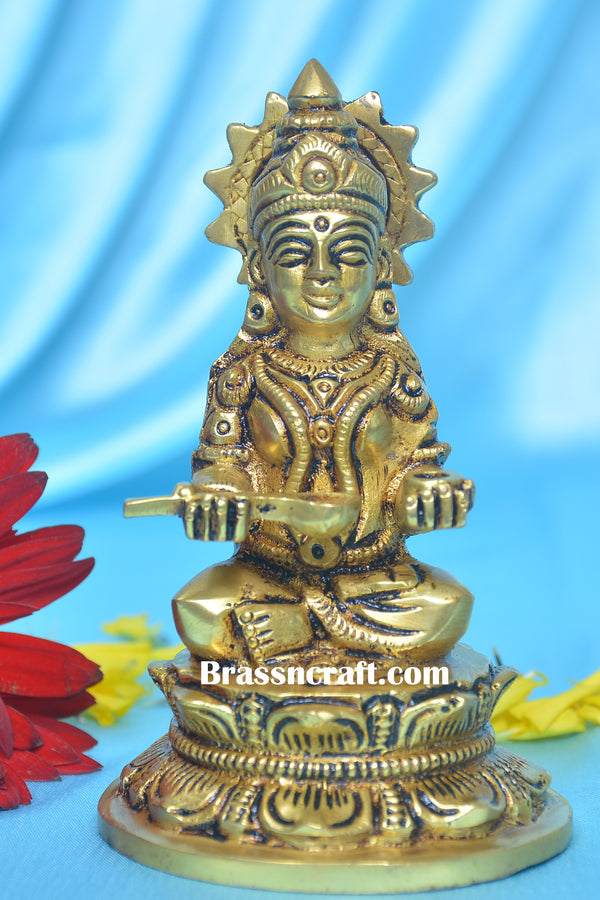 Brass Annapurna Kamal Base