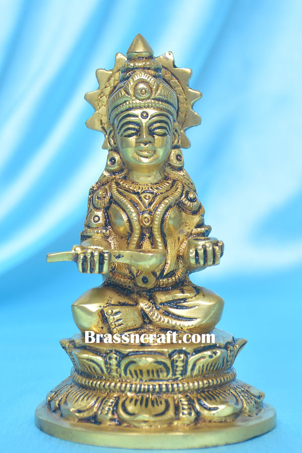 Brass Annapurna Kamal Base
