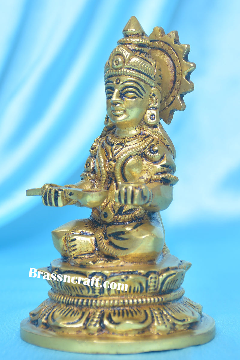 Brass Annapurna Kamal Base