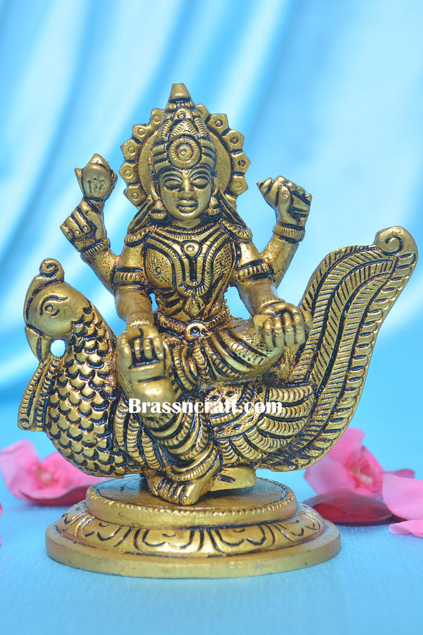 Brass Idol Duck Gayatri