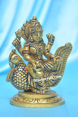 Brass Idol Duck Gayatri