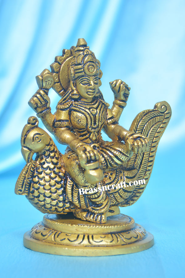 Brass Idol Duck Gayatri
