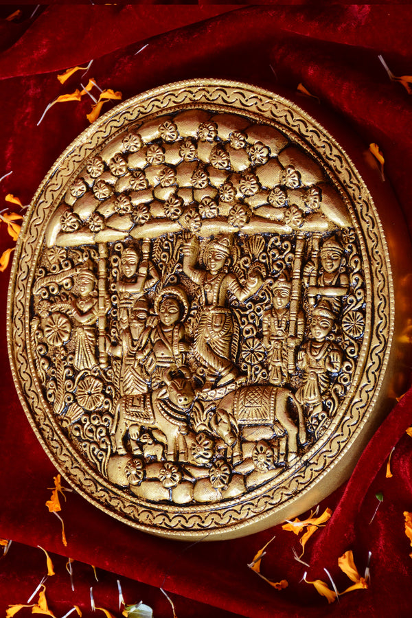 HANGING GOVRADHAN PLATE