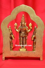 Brass Frame Balaji with Alli & Balli