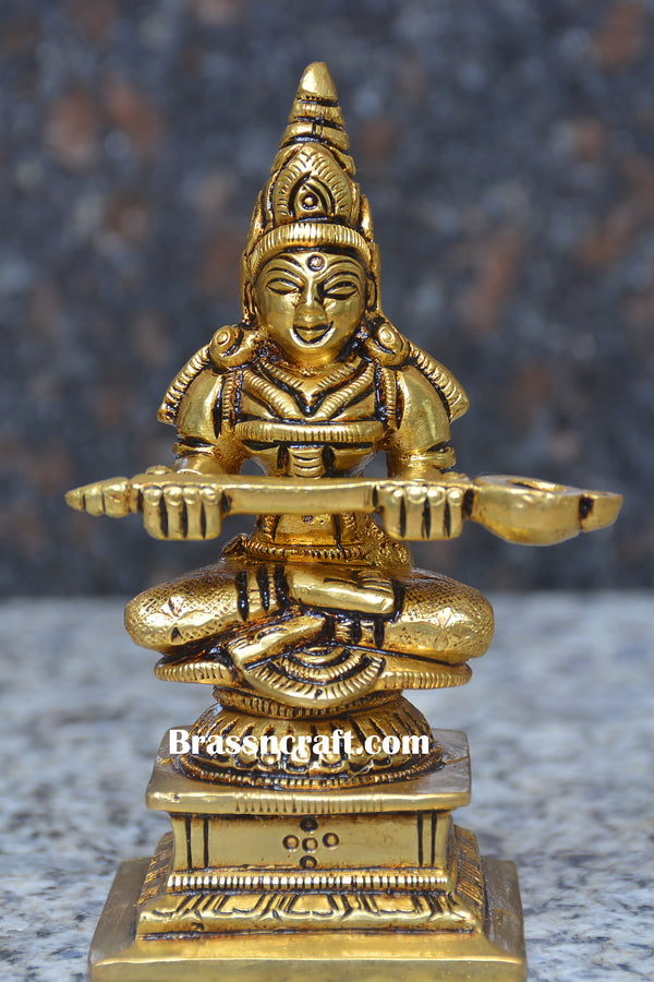 Brass Square Base Annapurna