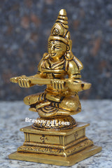 Brass Square Base Annapurna
