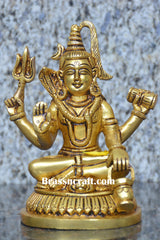 Brass shiva