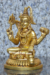 Brass shiva