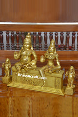 Brass Sitting Kuber Laxmi