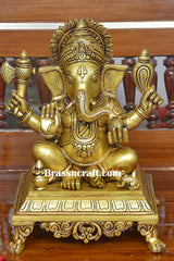 Brass Choki Ganesh