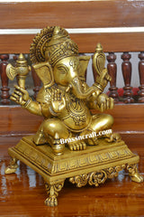Brass Choki Ganesh