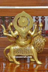 Brass Durga Base