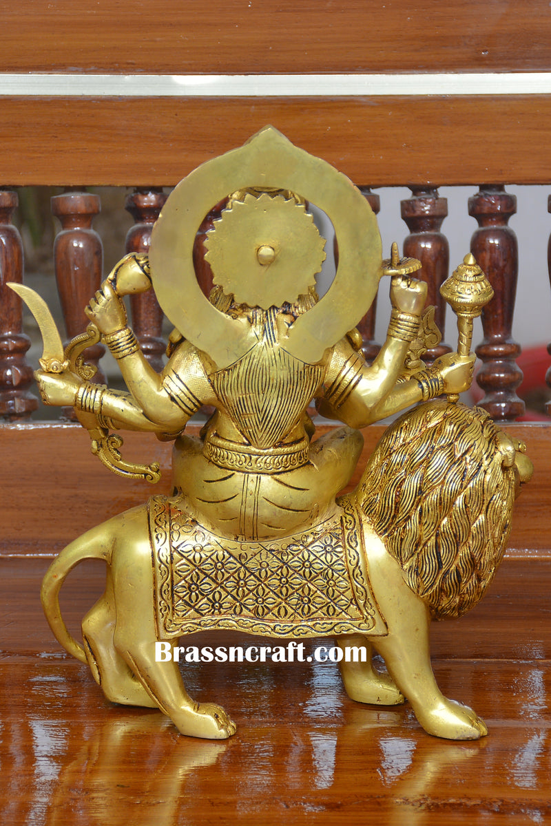Brass Durga Base