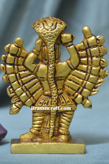 Brass Standing Durga Idol