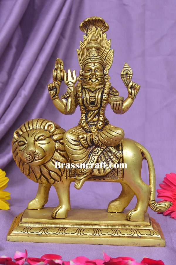 Brass Pratinga  devi Statue