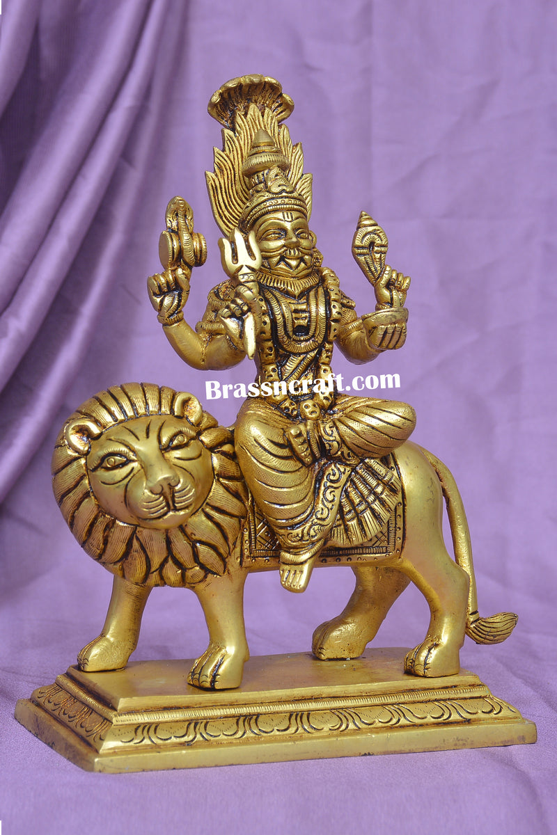 Brass Pratinga  devi Statue