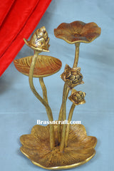 Brass Flower Stand Idol