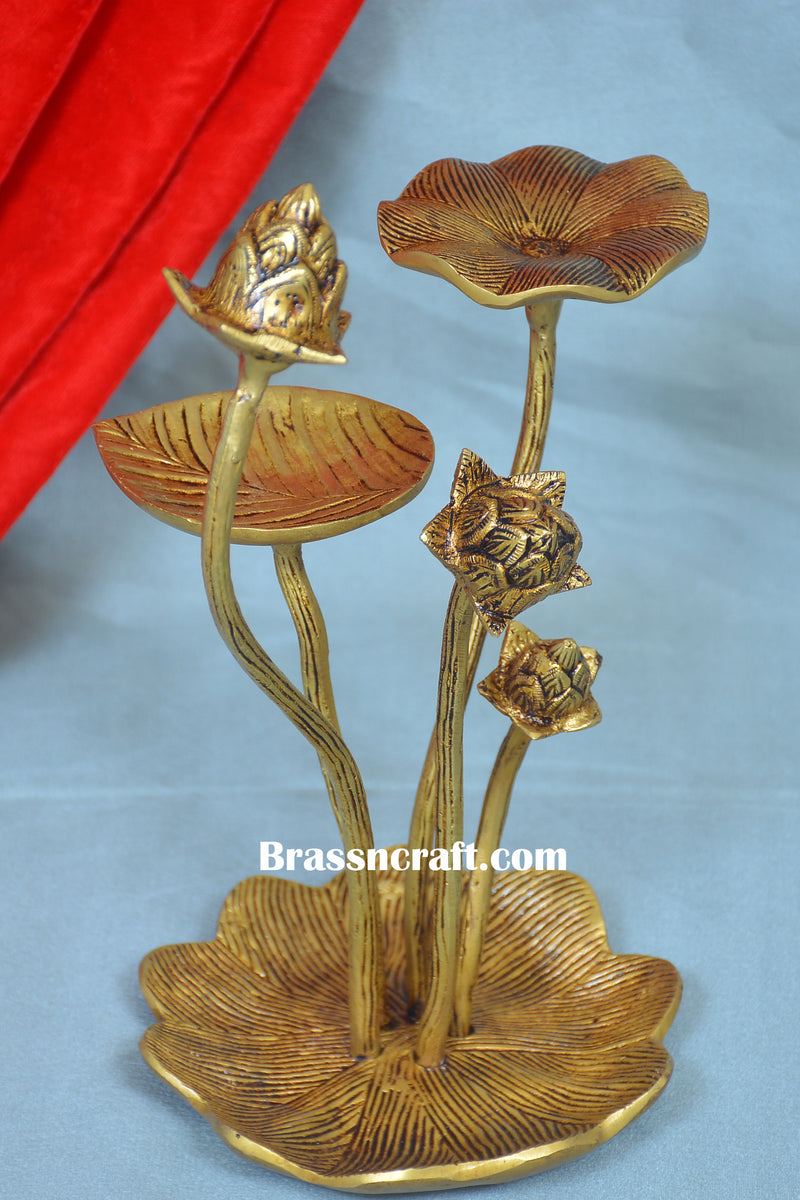 Brass Flower Stand Idol