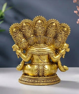 Panchmukhi Ganesh Decorative Idol