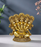 Panchmukhi Ganesh Decorative Idol