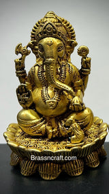 Sitting Kamal Laxmi Ganesh