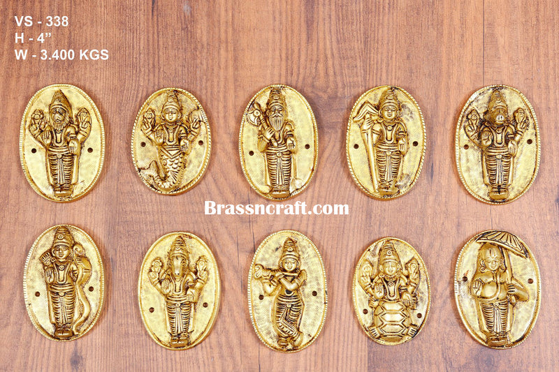 Lord Vishnu Dashavatara Idol