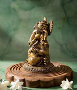 Lightweight Golden Lord Ganesh Idol