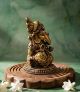 Lightweight Golden Lord Ganesh Idol