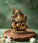 Lightweight Golden Lord Ganesh Idol
